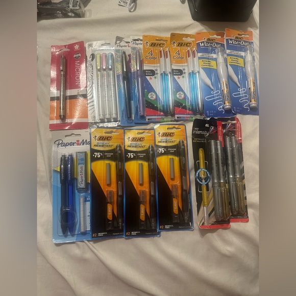 Assorted BIC and Paper Mate Pens and White Out - Picture 1 of 3